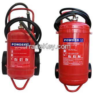 CE(EN3-8) Approved Trolley Powder Extinguishers 25kg 50Kg