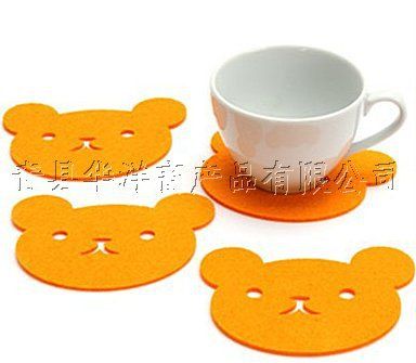 Handmade pure wool felt craft,Cup Mat/Felt decoration/Felt coaster/Felt Ornament