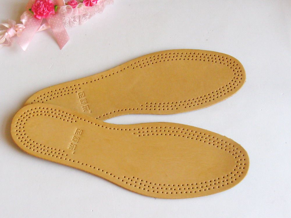 genuine leather insoles