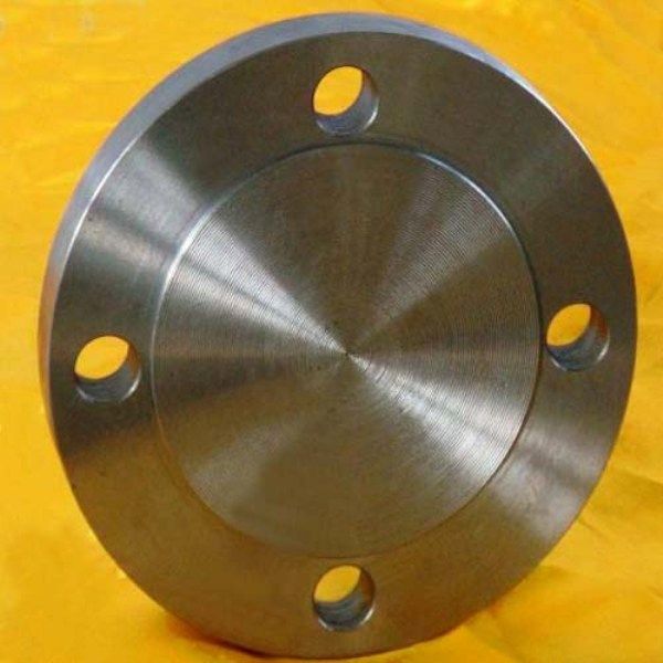 Stainless steel blind flange