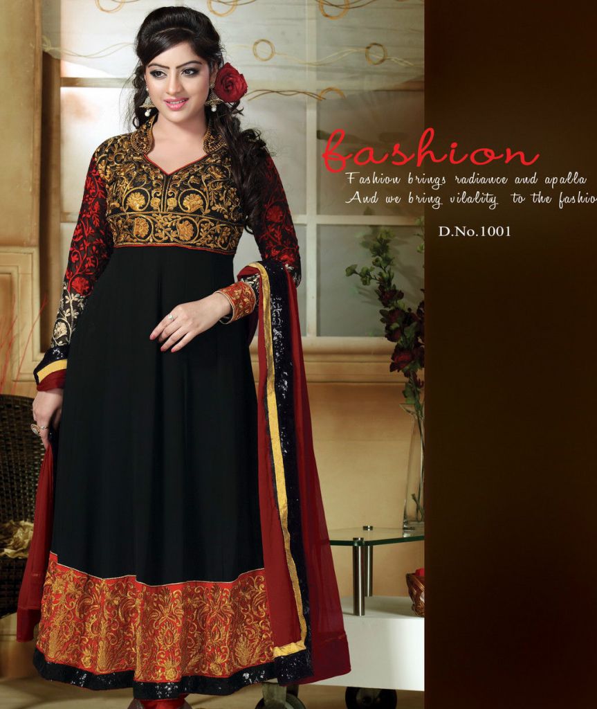 Designer wear Deepika Singh Diya Bati Long Anarkali Salwaar Kameez Suit