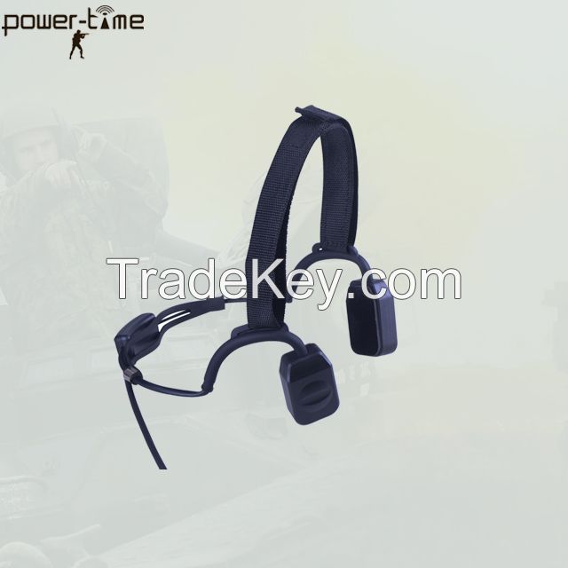 Military bone conduction tactical heaset PTE-570