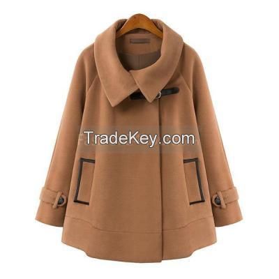 $35 Bat Sleeve Wool Cloak Coats 