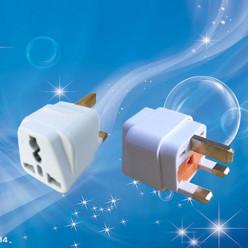 UK plug adaptor with shuttle