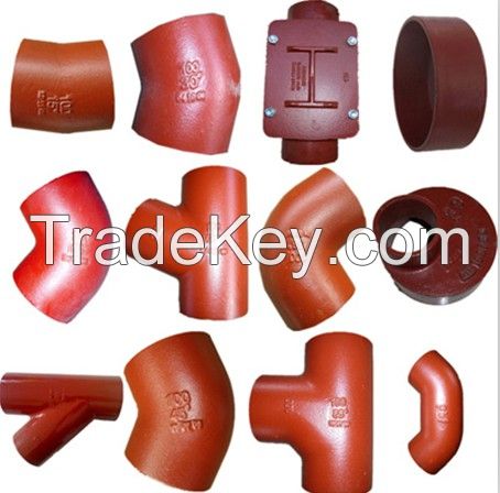 SML Cast Iron DIN19522 Pipe Fittings/KML Cast Iron EN877 Pipe Fittings