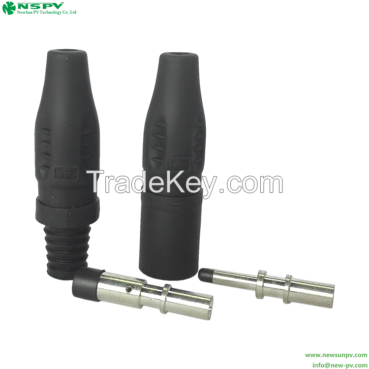 PV3.0 IP67 Waterproof Solar Rubber Cable Connector 1000VDC Connector mc3 For Photovoltaic System