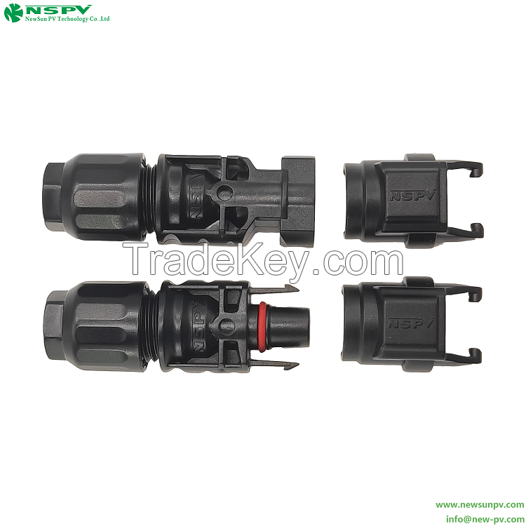 1000VDC PV 3.0 Solar Cable Joint Connector With Buckle Type For Photovoltaic System