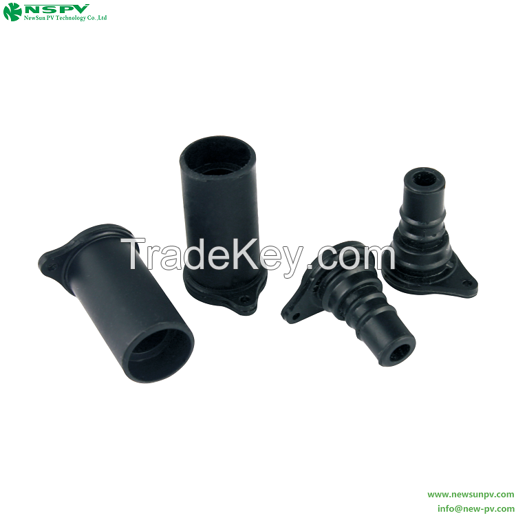 EPDM Black Solar Connector Dust Hat Connector End Cap PV System Parts old type