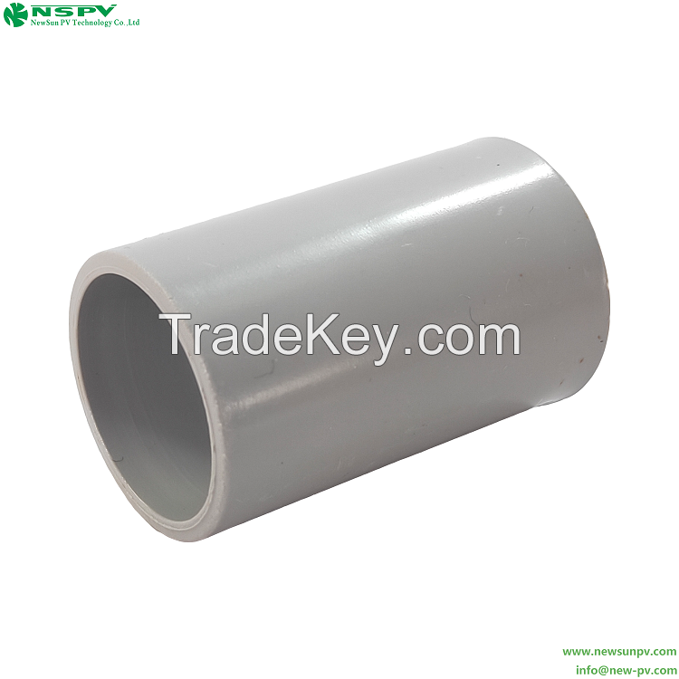 PVC Solid Coupling 20-50mm Solar System Accessories PVC Coupling