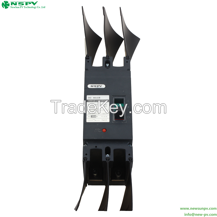 Moulded Case Circuit Breaker 2P MCCB IEC 60947-2 Molded Case Circuit Breaker