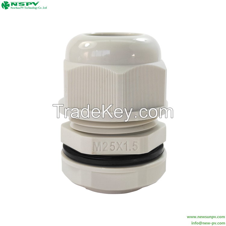 Cable Gland Connector M25 Plain Screwed Adaptor Waterproof PG/G/NPT/Metric Screw German M/MG Thread