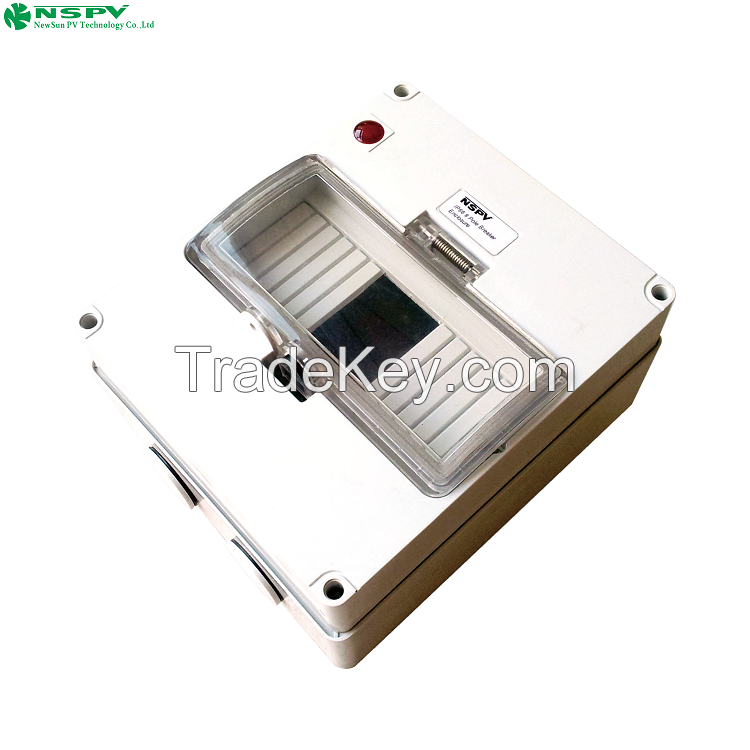 8 Strings MCB Enclosure Box 8P Eaterproof Rlectrical MCB Box For Circuit Breaker/Fuse/SPD