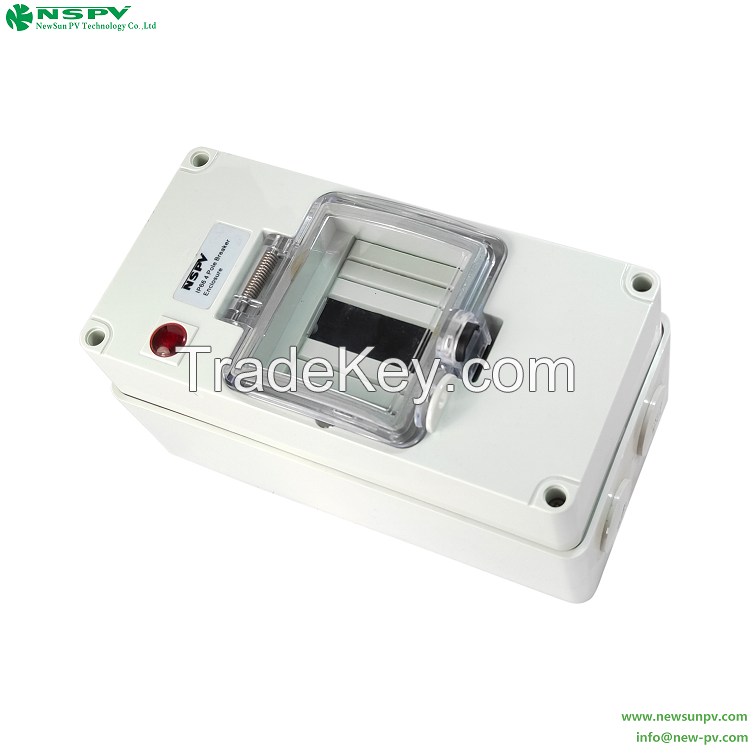 8 Strings MCB Enclosure Box 8P Eaterproof Rlectrical MCB Box For Circuit Breaker/Fuse/SPD