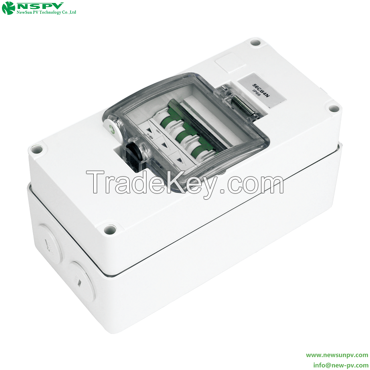 8 Strings MCB Enclosure Box 8P Eaterproof Rlectrical MCB Box For Circuit Breaker/Fuse/SPD