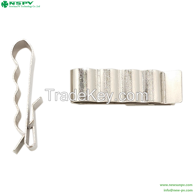 Stainless Steel Solar Wire Clips Solar Cable Clips For Solar Panel System Mounting