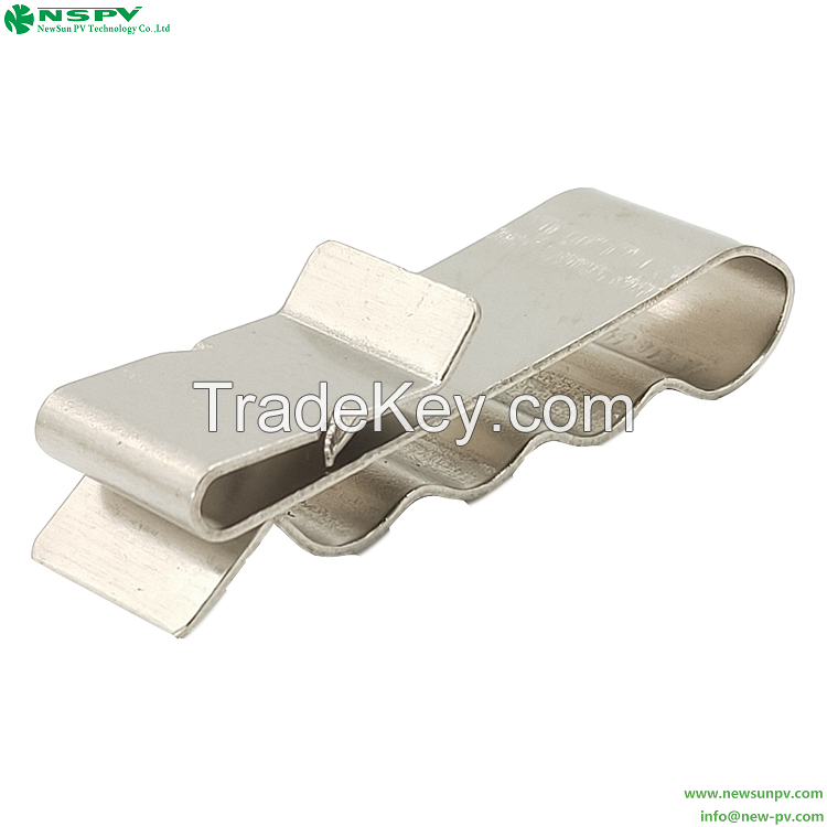 Stainless Steel Solar Wire Clips Solar Cable Clips For Solar Panel System Mounting