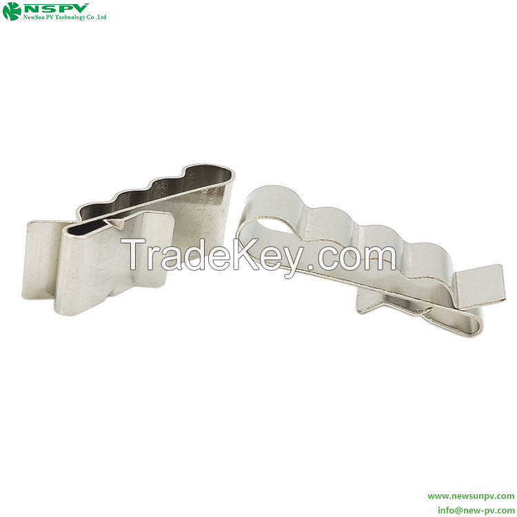 Stainless Steel Solar Wire Clips Solar Cable Clips For Solar Panel System Mounting