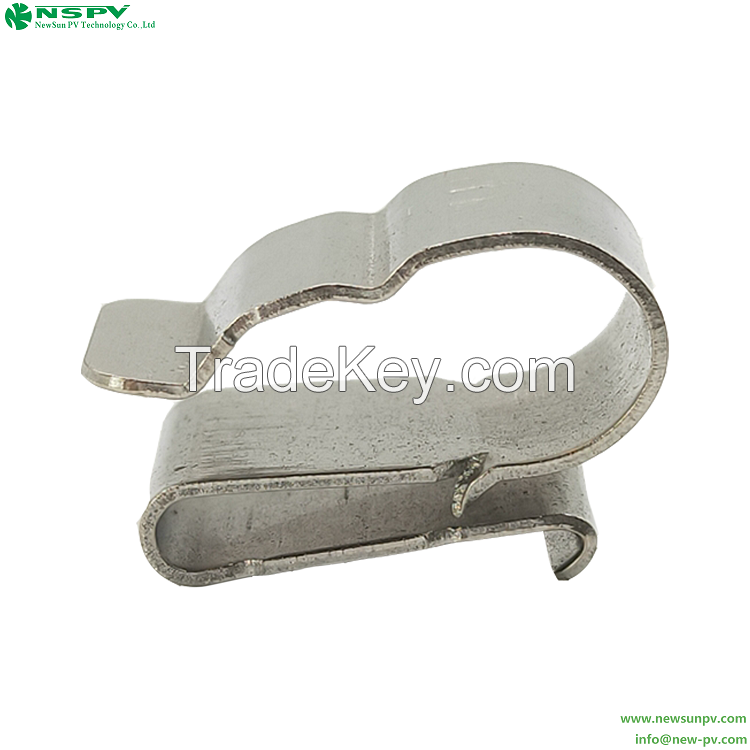 Stainless Steel Solar Wire Clips Solar Cable Clips For Solar Panel System Mounting