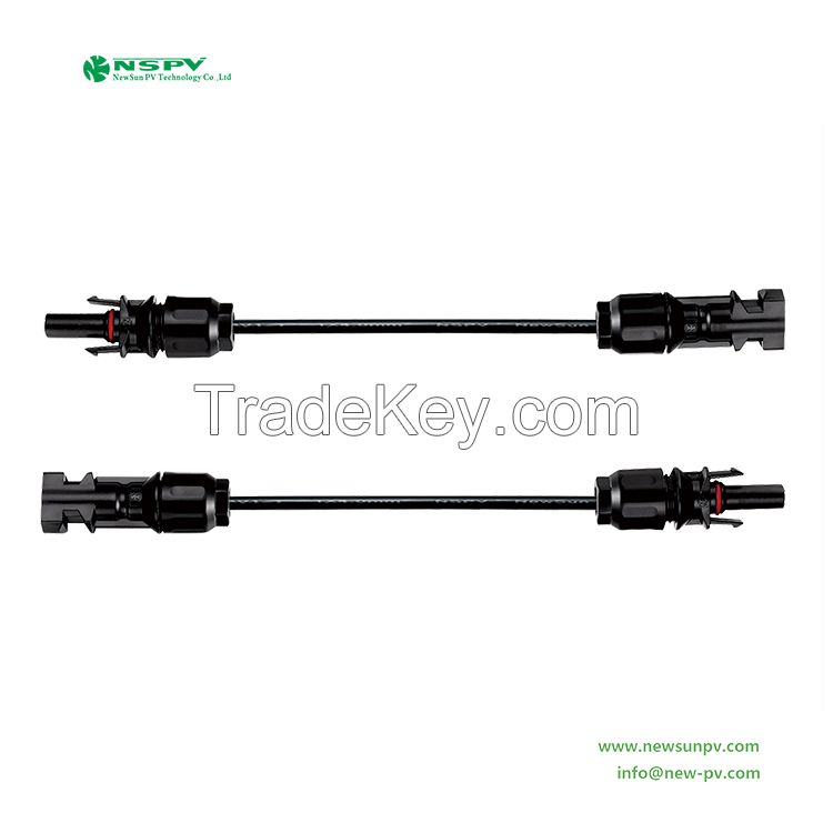 Cable Jumper Solar Extension Cable With PV4.0/PV3.0 Solar Cable Connectors Jumper Wire