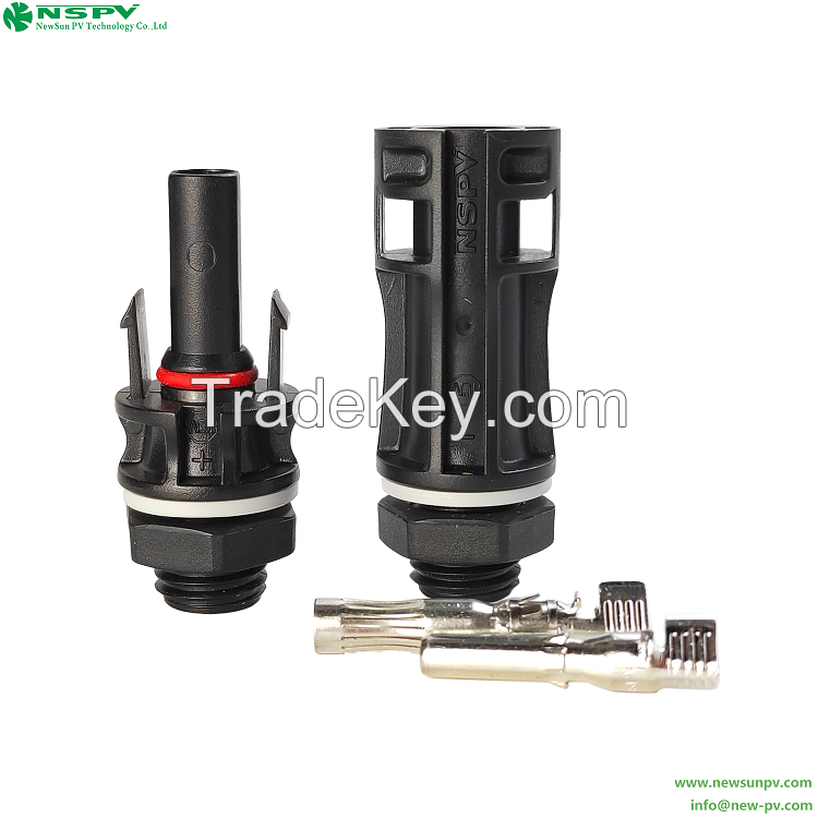 1500VDC Solar Power Connectors 50A IP68 Waterproof Solar Fuse Connector For Solar Energy System