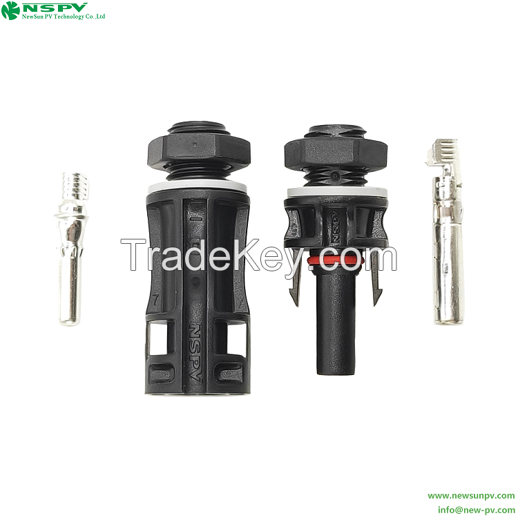 1500VDC Solar Power Connectors 50A IP68 Waterproof Solar Fuse Connector For Solar Energy System