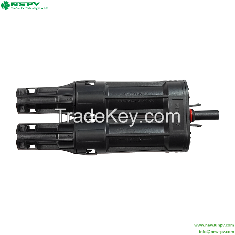 1500Vdc Solar Branch Fuse Connector Solar System Photovoltaic Fuse Connector