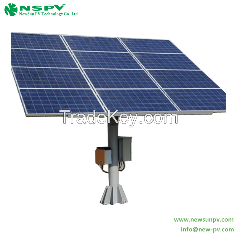 Dual Axis Argus Intelligent Solar Tracking System 100W/500W Solar Tracker