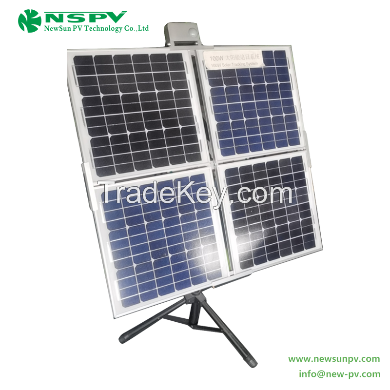 Dual Axis Argus Intelligent Solar Tracking System 100W/500W Solar Tracker