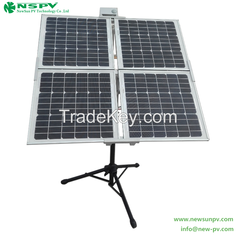 Dual Axis Argus Intelligent Solar Tracking System 100W/500W Solar Tracker