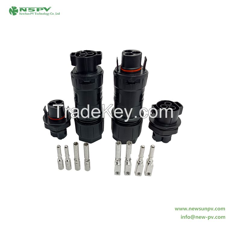 2P 3P solar AC connector for solar inverter and combiner box