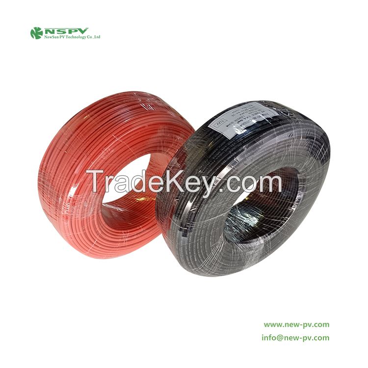 Solar DC Cable PV Solar Wire 2.5mm2 4mm2 6mm2 10mm2 1500V PV1-F 1000V XLPE Cable