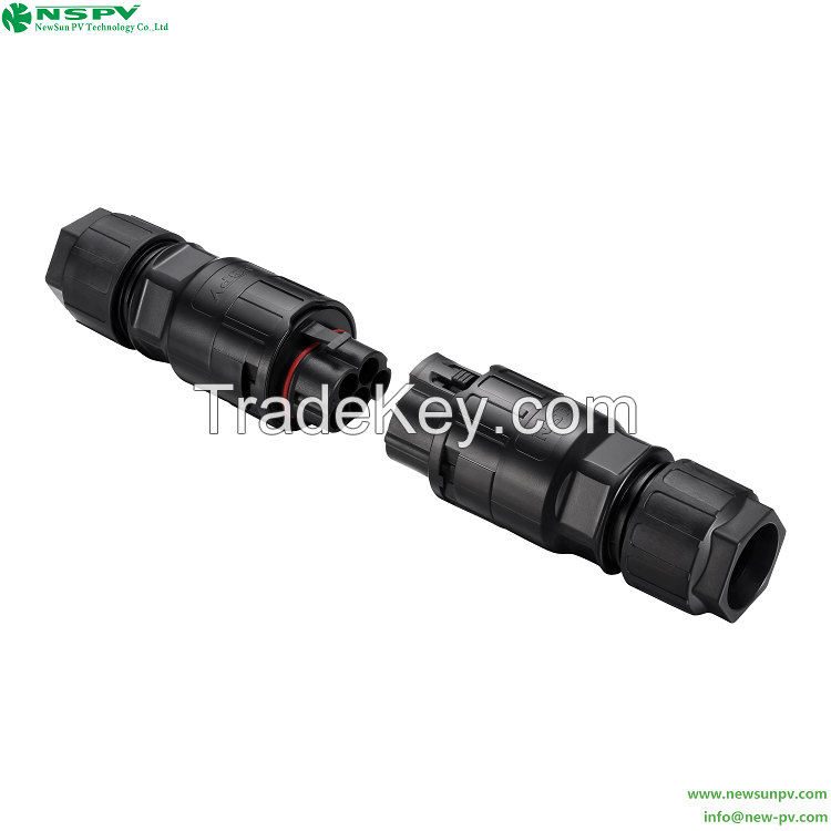 TUV Certificate 4P 5P Solar AC Connector For Solar Inverter IP68 Waterproof  AC Connector 5Cores