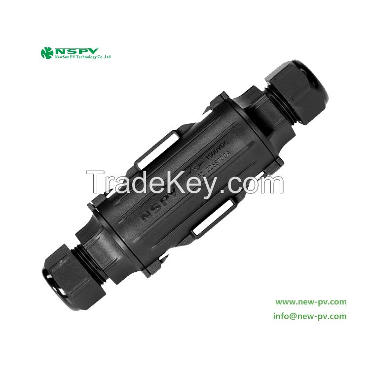 Solar Fuse Connector 1500VDC Max. 100A PV Fuse Connector For Solar Energy System