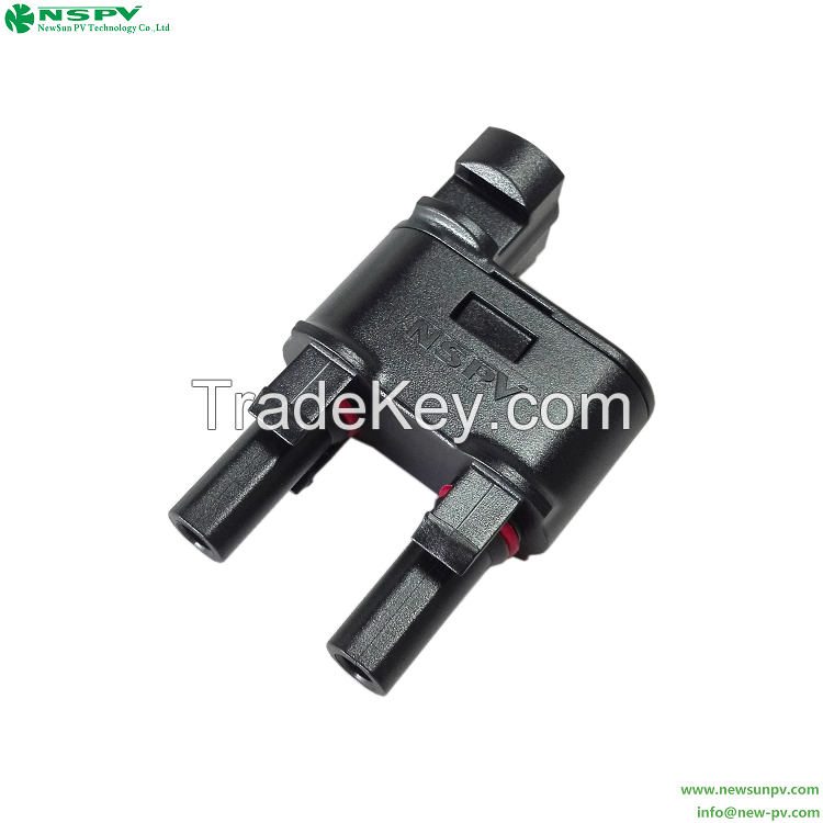 1500VDC Solar 2 To 1 Branch Connector Photovoltaic Branch Connector For Solar Energy System