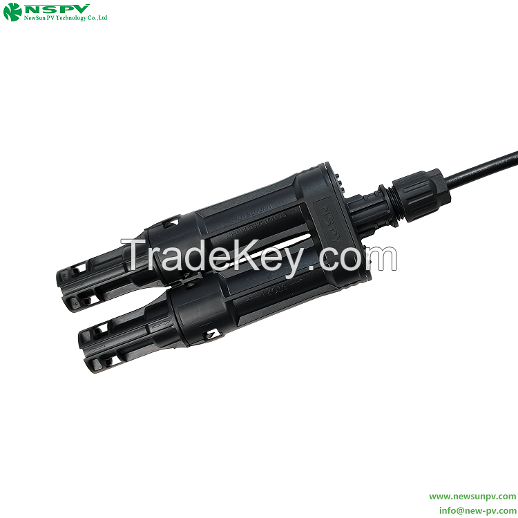 Solar Branch Fuse Holder IP68 Waterproof Solar Branch Inline Fuse Holder With TUV Certificate Solar Branch Inline Fuse Conenctor.