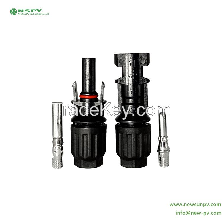 TUV Solar Wire Connectors PV Cable Connector Compatitable mc4 Evo2 Connector 1000VDC 1.5-6mm2 Solar Connectors