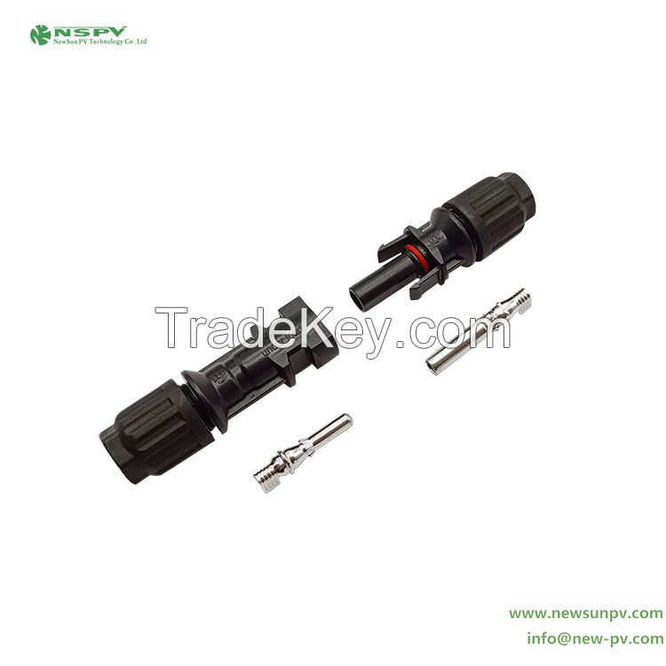 TUV Solar Wire Connectors PV Cable Connector Compatitable mc4 Evo2 Connector 1000VDC 1.5-6mm2 Solar Connectors