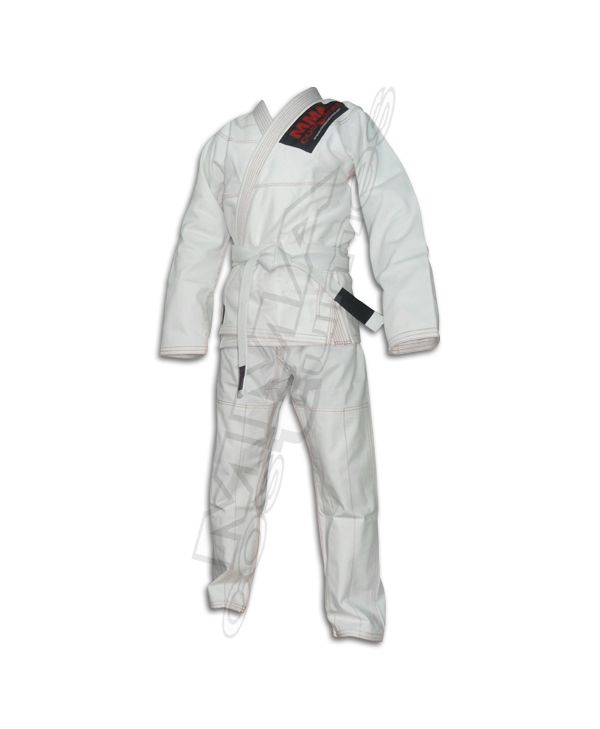 Premium 100% Cotton Pearl Weave BJJ Gi with Ripstop Pants Ã¢ï¿½ï¿½ White | Wholesale Martial Arts Uniform Manufacturer Pakistan
