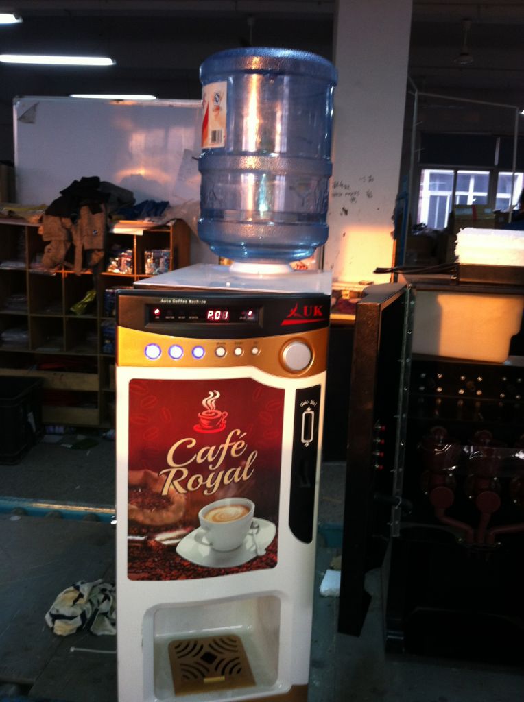 automatic coffee vending machine