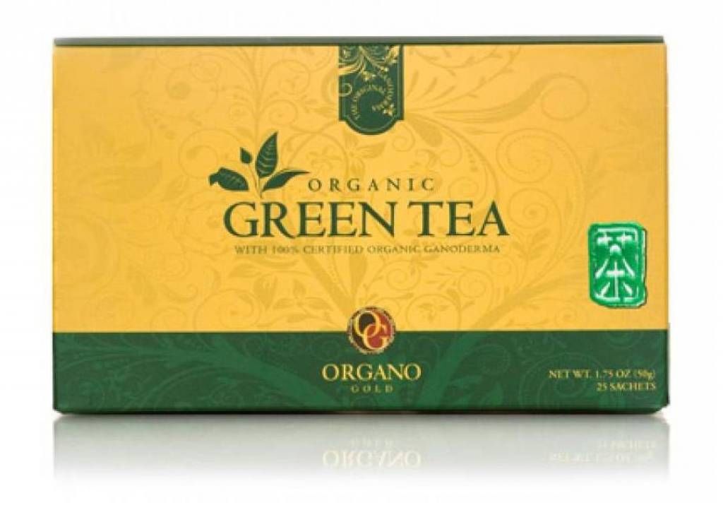 ORGANO GOLD GANODERMA GOURMET - GREEN TEA (25 sachets)