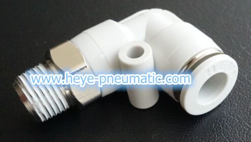 HPL White Pneumatic Fitting