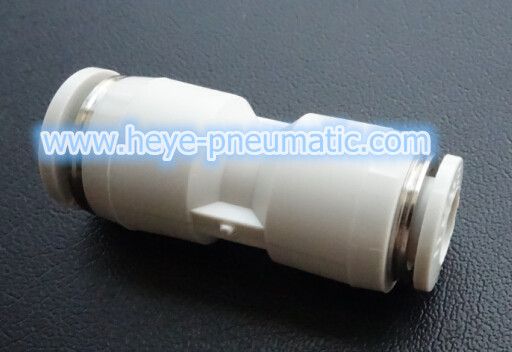 HPU White Pneumatic Fitting Equal Union