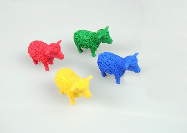 Plastic animal counters educational math toys and puzzle toys