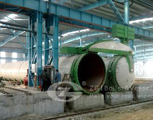 Autoclave in AAC plant