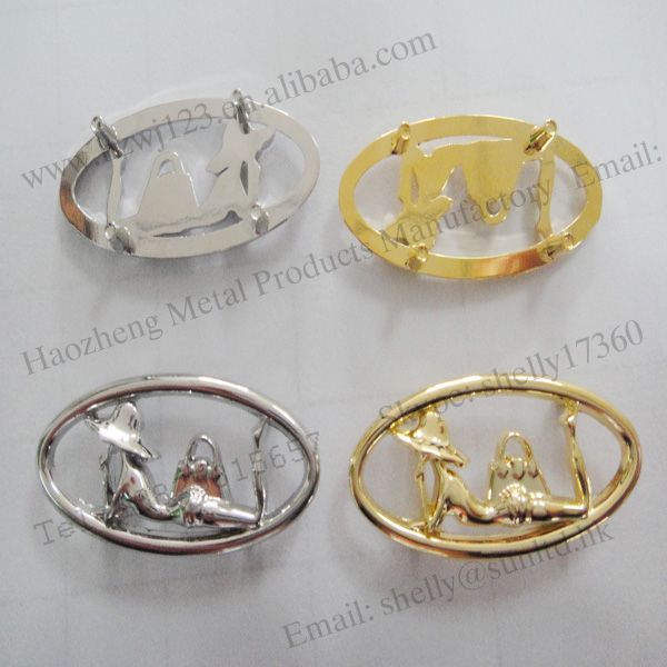 fashion aluminum laser logo&amp;label