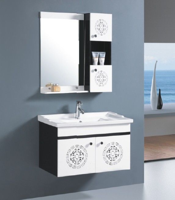 black &amp; white bathroom vanity Made in China Hangzhou model:251