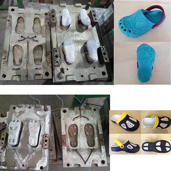 EVA injection plastic slipper mould for man 