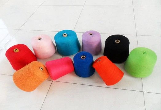 Cheap Colors Dope Dyed 100% Polyester Blended Spun DTY FDY Yarn