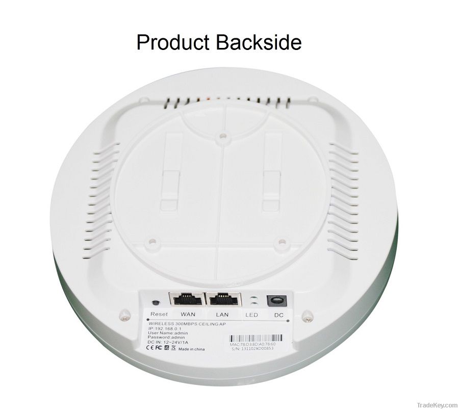 1000mw Ceiling wireless Access point with Access Controller for hotels