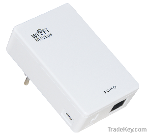 300Mbps 2T2R mini wifi repeater with WPS button